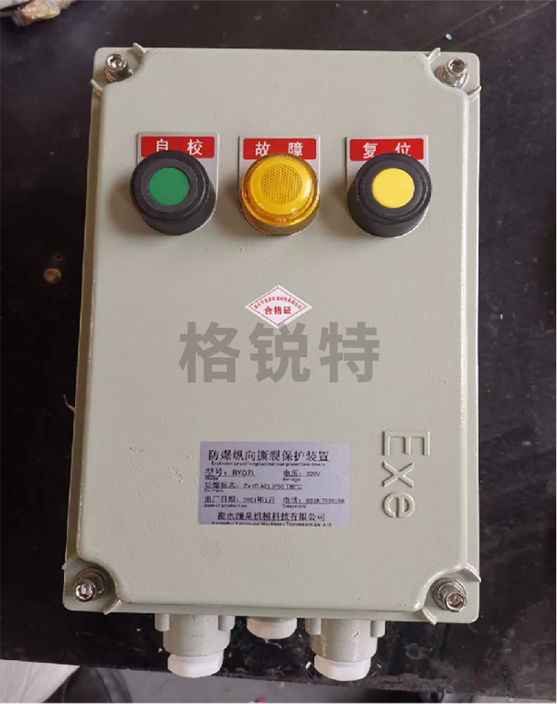 防爆纵向型保护装置