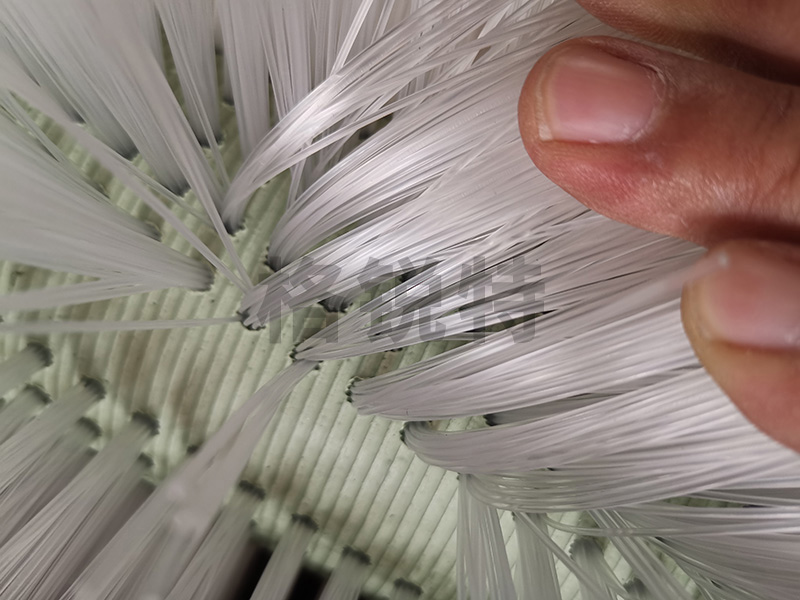 尼龙钢丝混合毛刷滚 尼龙钢丝混合毛刷滚