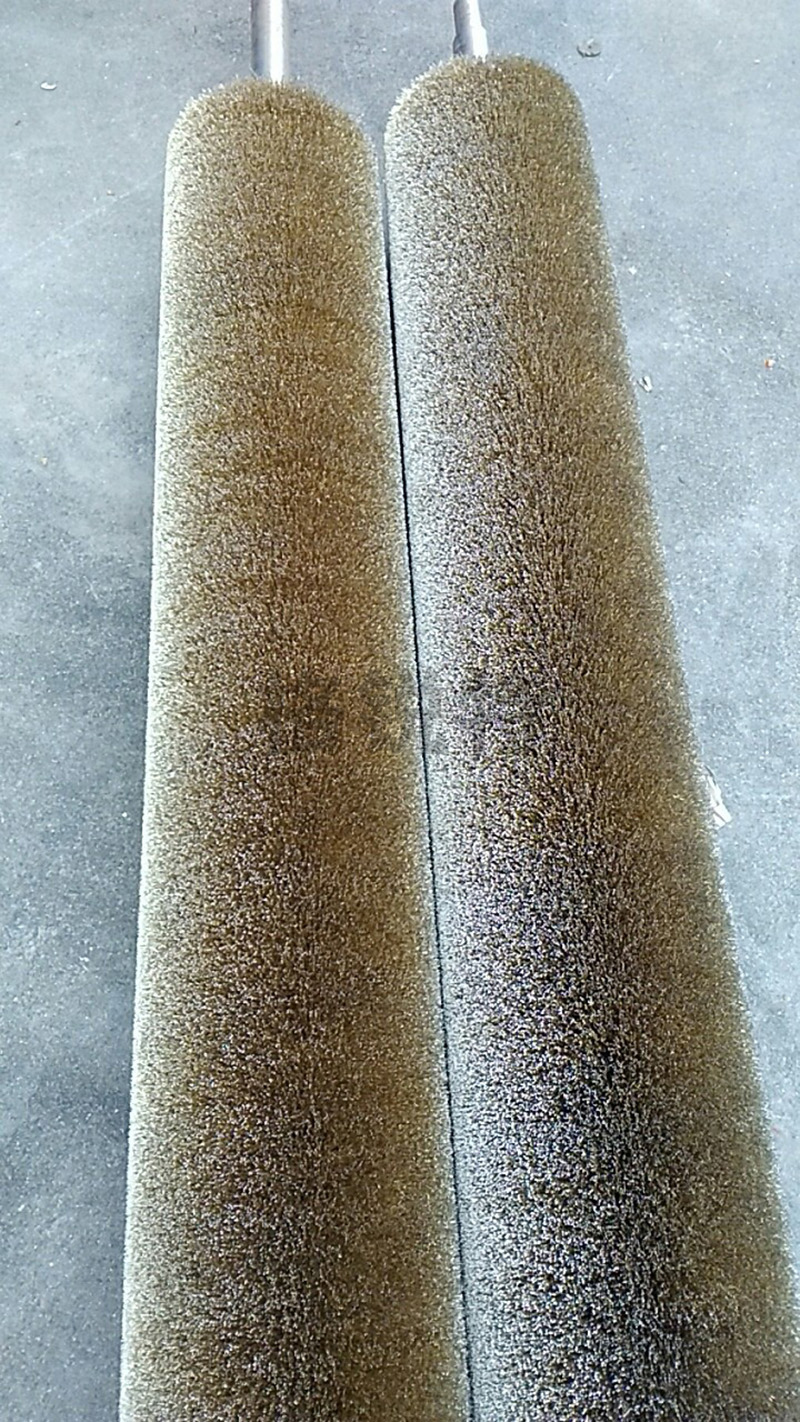 钢丝毛刷滚 钢丝毛刷滚