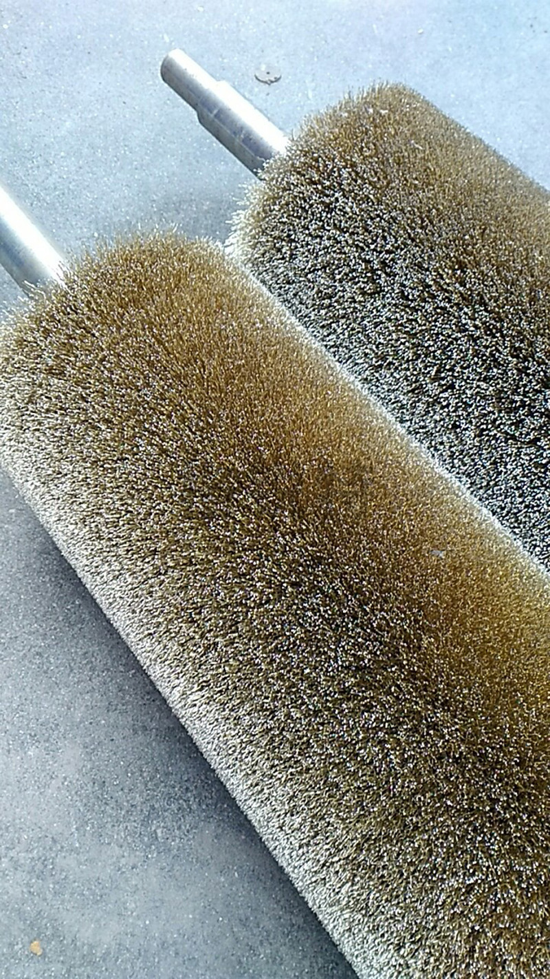 钢丝毛刷滚 钢丝毛刷滚